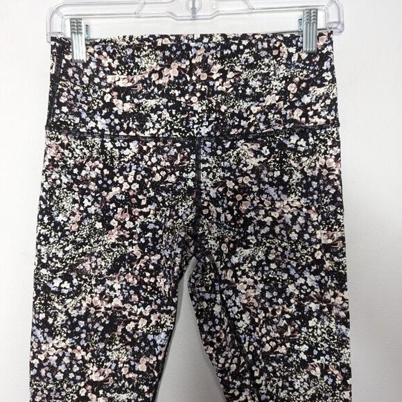 Lululemon Wunder Under High-Rise Tight 28" Full-On Luxtreme Floral Spritz Size 8 - Picture 5 of 9